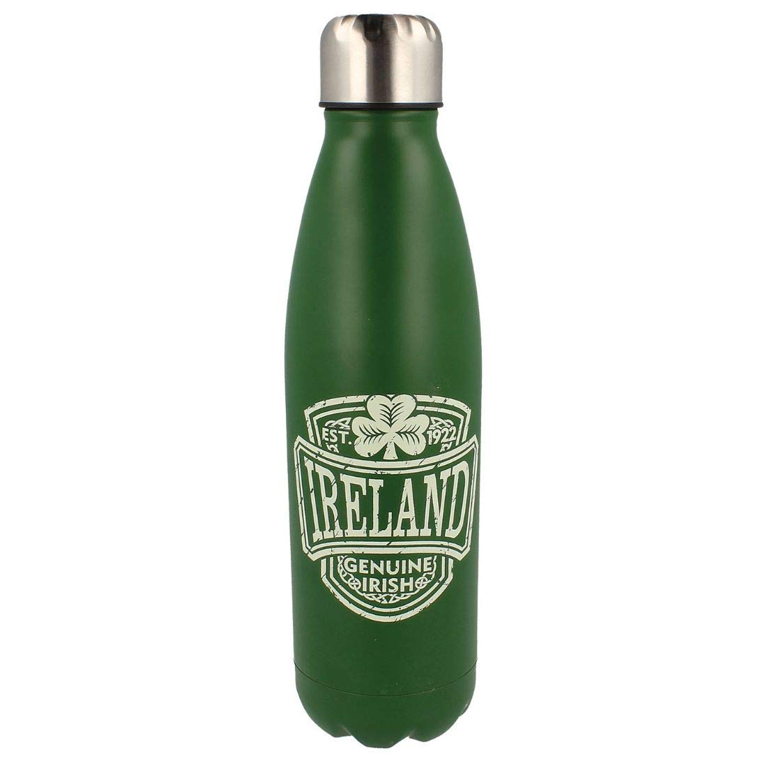 (image for) Ireland College Distressed Metal Water Bottle