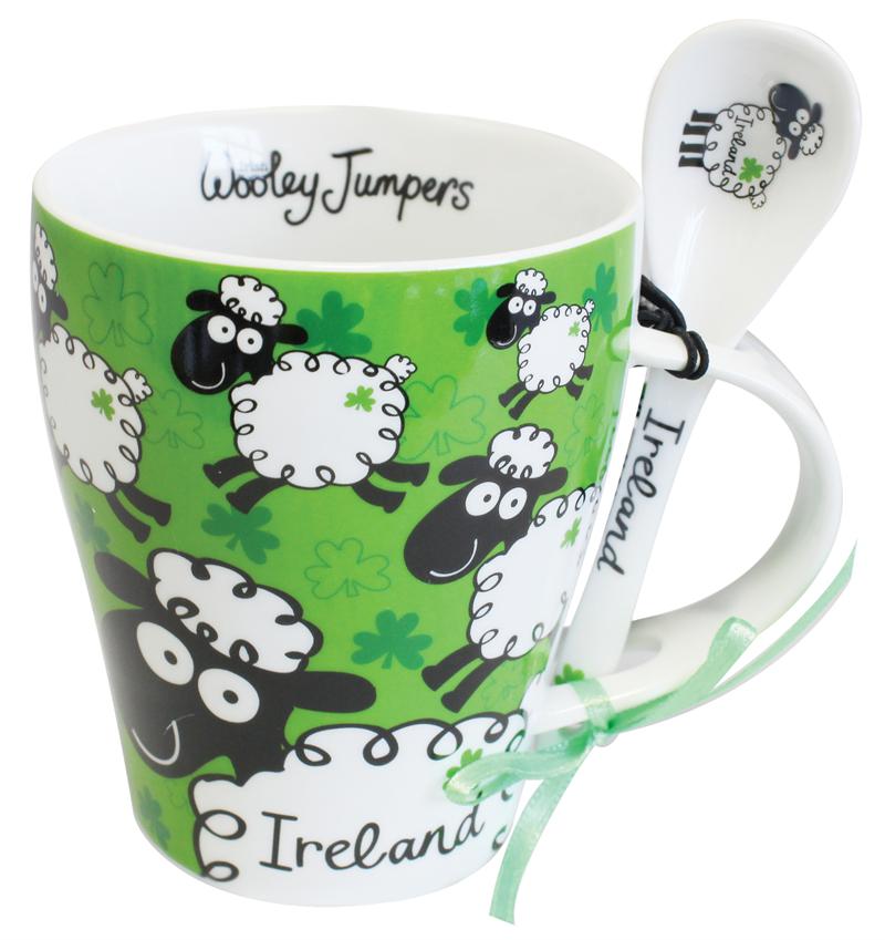 Wooley Jumpers Mug & Spoon Set