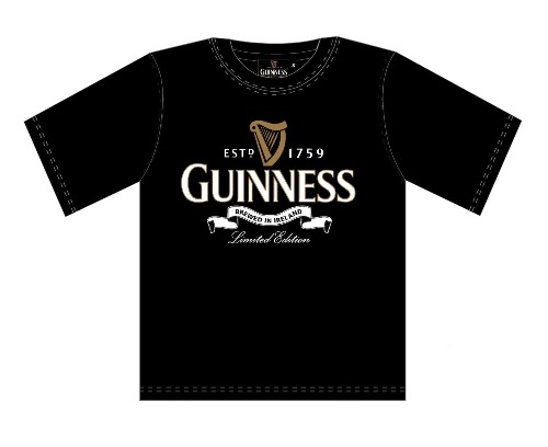 (image for) Guinness "Brewed in Ireland" Limited Edition T-Shirt (S-XXL)