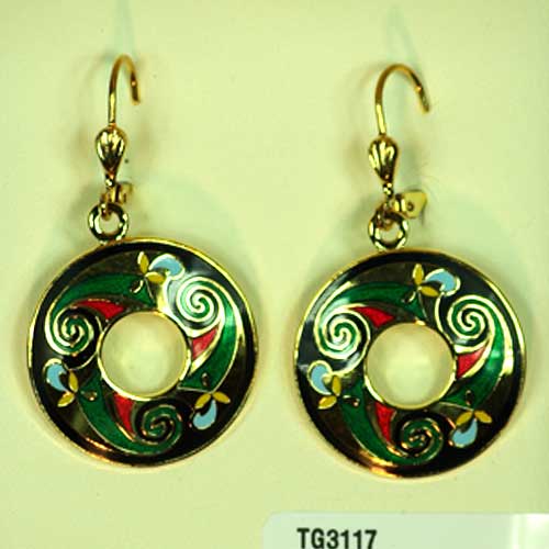 (image for) Tara ear-rings - tg3117 - Click Image to Close