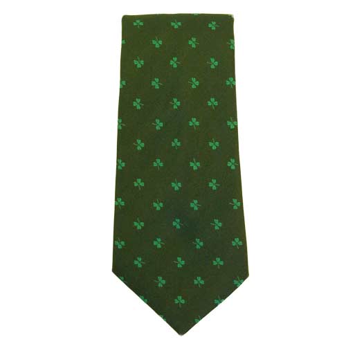 (image for) Shamrock - Green - Irish Neck Tie