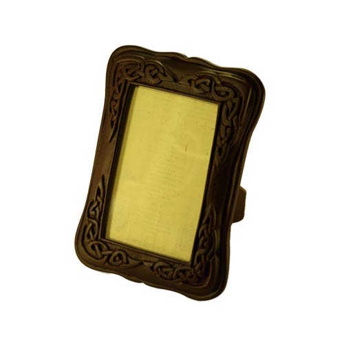(image for) Black Celtic Turf Picture Frame - small - Click Image to Close