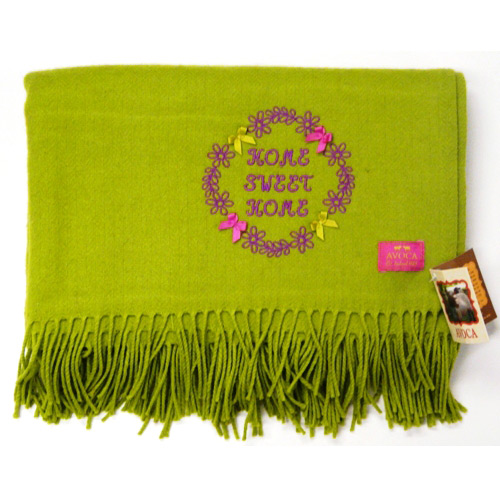 (image for) Avoca pure wool rug – Sweet Home Lime - Click Image to Close