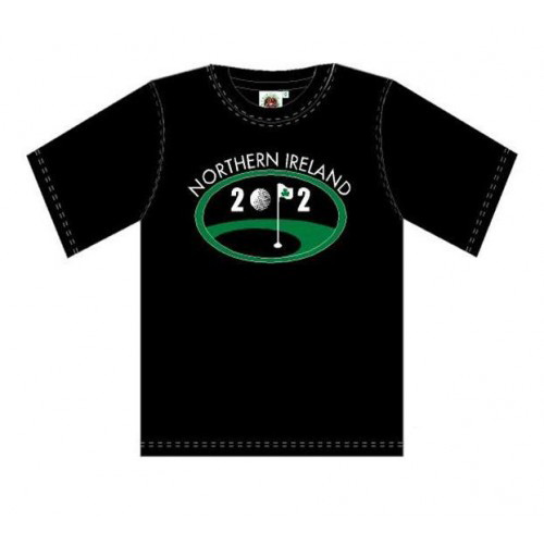 (image for) Northern Ireland T Shirt- Black - Click Image to Close