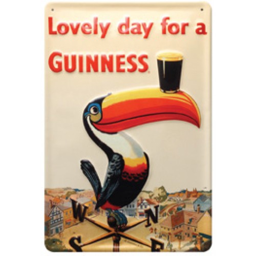 (image for) Guinness Toucan Metal Sign
